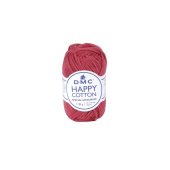 Pelote Happy cotton 20 gr cerise
