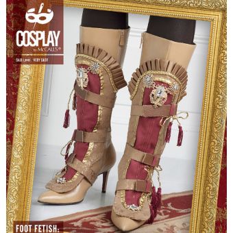 Patron Brand by McCall's 2097 FOOT FETISH : GILDED