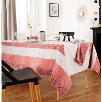 Nappe Rectangulaire Enduite "Mosaïque"