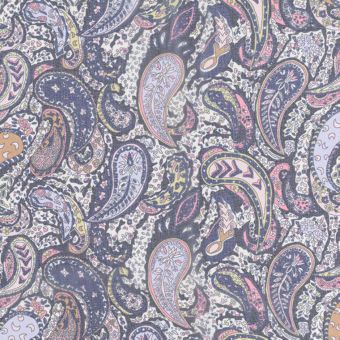 Tissu Liberty soie crêpe arabesques