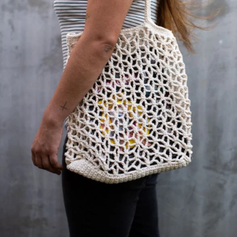 Kit crochet - Sac tote bag Trogir écru - Hoooked