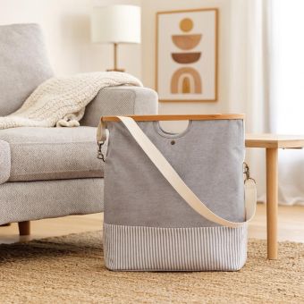 Sacs de rangement et de voyage "Canvas & Bamboo" taille M