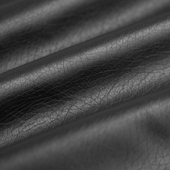 Tissu Simili souple noir