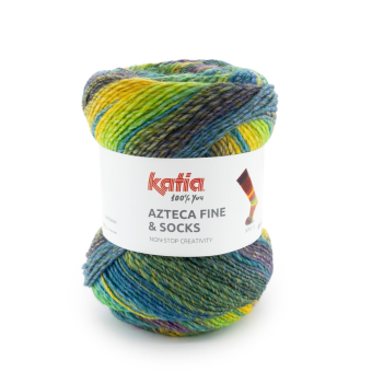 Pelote de laine Azteca fine & socks Col 15 Katia