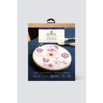 Kit créateur broderie moderne Reine marguerite