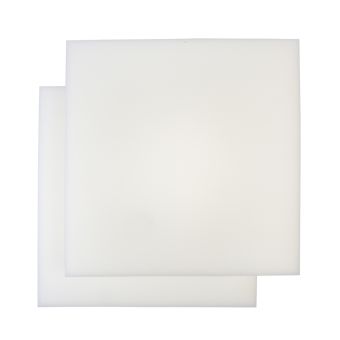 Lot de 2 galettes carrées 21kg 38cm ép5cm