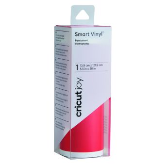 Cricut Joy rouleau vinyle permanent rouge brillant 13,9 x 121,9 cm
