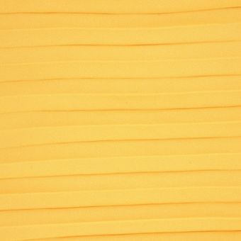 Tissu crêpe plissé jaune moutarde