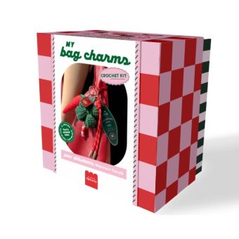 Kit DIY crochet - Bag Charms lucky pepper - La Petite Épicerie