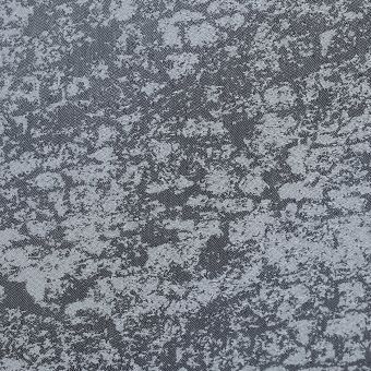 Tissu damassé anthracite occultant enduit x3 effet matière satiné