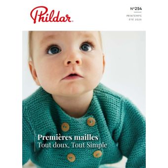 Catalogue N°254 layette premières mailles tout doux tout simple Phildar