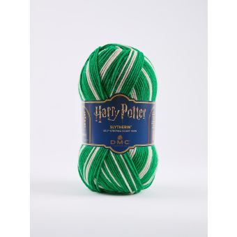 Pelote de fil à tricoter écharpe Harry Potter 300gr Serpentard DMC