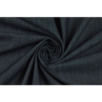 Rouleau entier de 41 mètres de Denim bleu de coton stretch