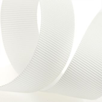 Ruban gros grain chapeau - Écru