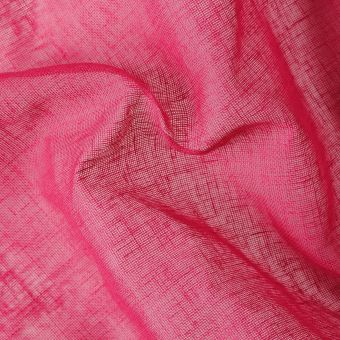 Tissu voilage Kaolin fuchsia plombé 300cm - Origine France