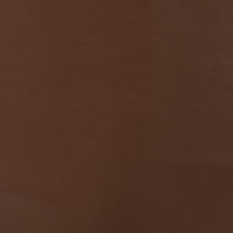Tissu effet cuir léger marron foncé
