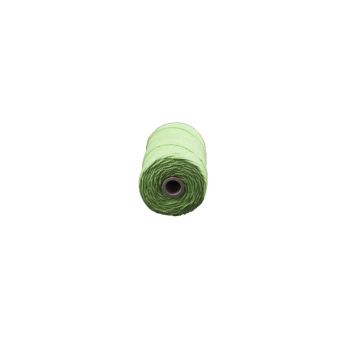 Pelote corde macramé coton vert clair 200g 1,5mmx140m