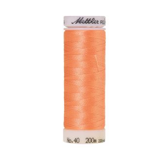 Fil à broder Mettler Poly Sheen orange col  1351