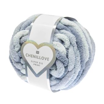 Pelote Chenillove Super Big Print 300g – Douceur XXL pour Créations Cocooning
