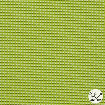 Toile grille ajourée mobilier extérieur PVC 150cm vert anis