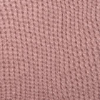 Maille tricot coton stretch vieux rose