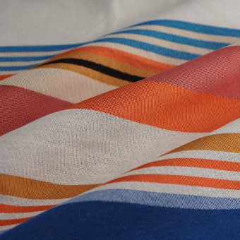Tissu jacquard Rayures multico 