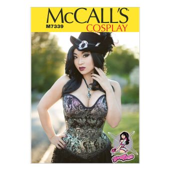 Patron McCall's 7339A5 Patron de corsets pour femmes par Yaya Han 34-42