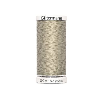 Bobine de fil pour tout coudre Gütermann - Beige - COL 722
