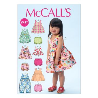 Patron McCall's 6944CAA Ensemble enfant 6 mois -4 ans