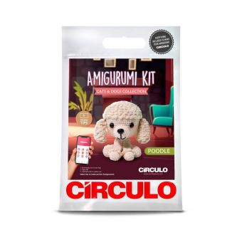 Kit Amigurumi Caniche - Circulo
