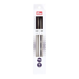 Aiguilles à tricoter doubles pointes, prym.ergonomics