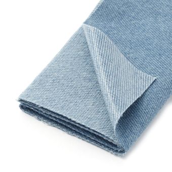 Pièce thermocollante jeans - Bleu Moyen