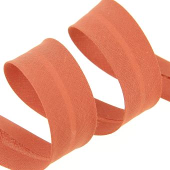 Biais replié camel 20 mm