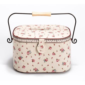 Coffret à ouvrage Country Rose taille L