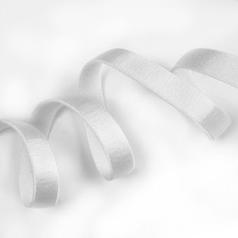 Élastique bretelle blanc