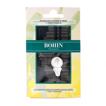 Assortiment d'aiguilles à coudre et mode Bohin