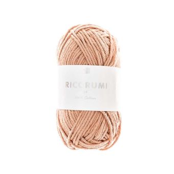 Fil à crocheter Creative Ricorumi dk blush 065 coton 57,5m - Rico Design