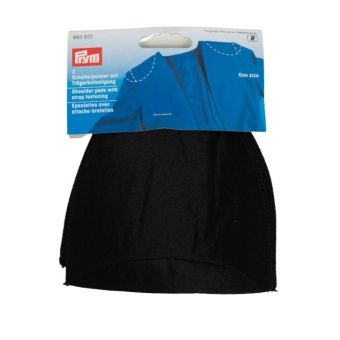 Épaulettes avec attache-bretelles noires - Prym
