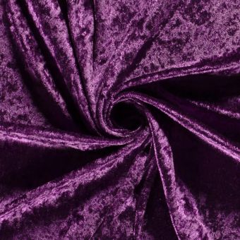 Panne de velours violet