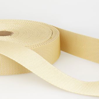 Sangle polyester 35mm beige