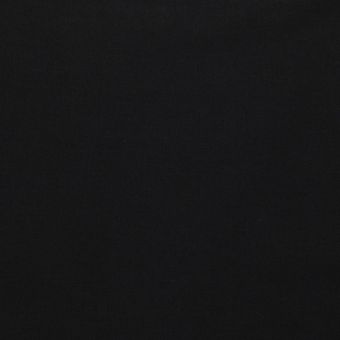 Tissu satin de coton uni noir