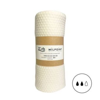 Coupon ZORB 3D staydry medium antimicrobien beige 50 x 75 cm
