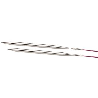 Aiguille à tricoter circulaire interchangeable standard Nova métal 10 mm - Knit Pro