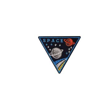 Ecusson thermocollant sportif 5,4cm x 4,8cm space