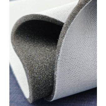 Tissu Ciel de Toit Voiture Gris Clair 6mm 190g/m² - Vendu au mètre