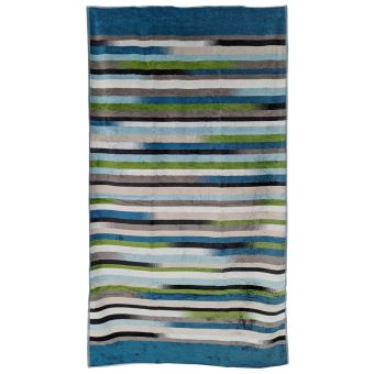 Drap de plage RIVAGE Bleu/Vert