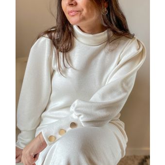 Patron Maya pull et robe femme du 34 au 52 - Clématisse Pattern