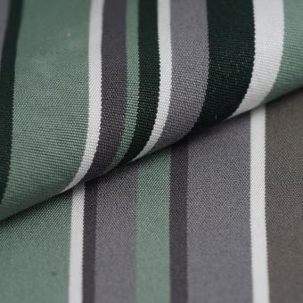 Toile transat Pico cactus rayée verte 44 cm