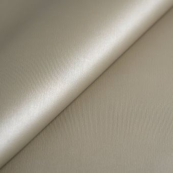 Tissu simili cuir métallisé argent