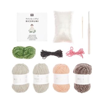 Kit DIY - Crochet doudou gland Ricorumi - RICO DESIGN